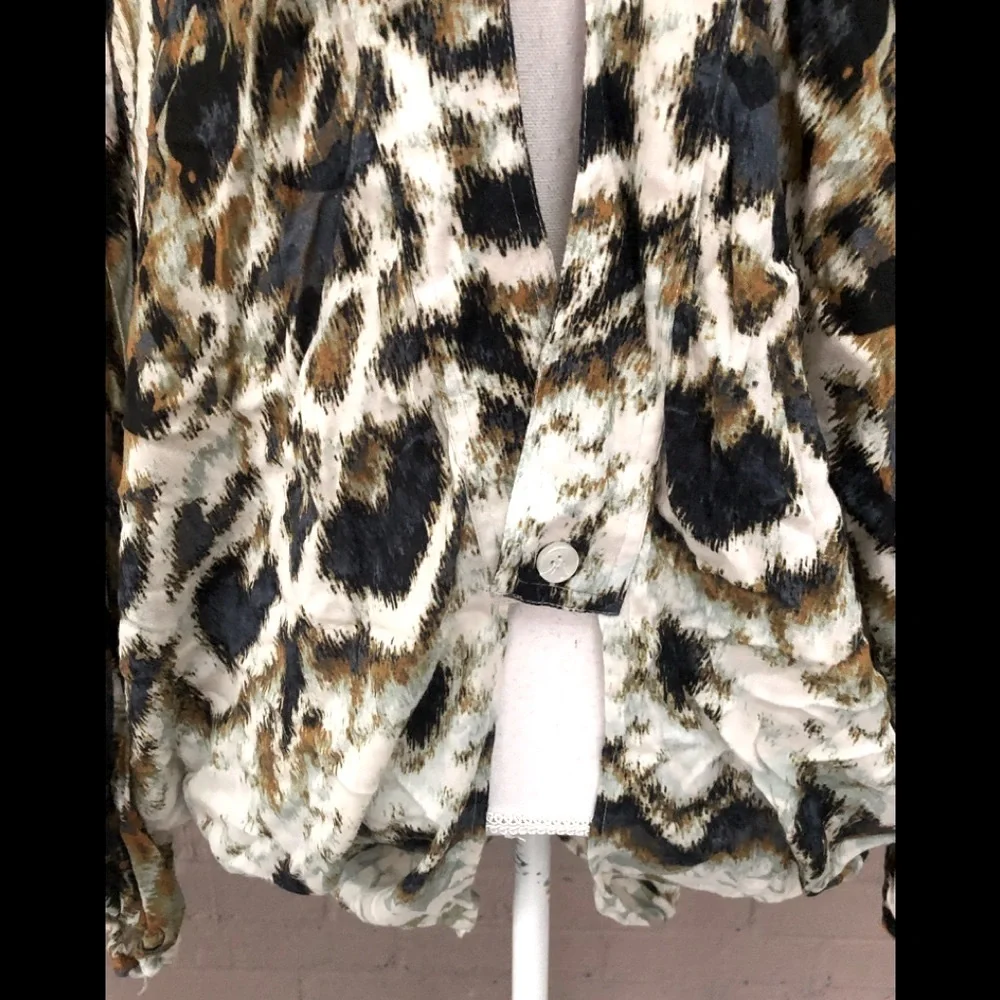 Free People Print top / topper